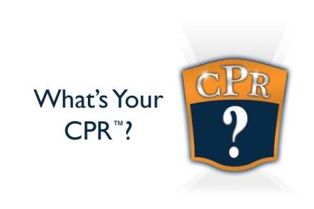 What's Your CPR?